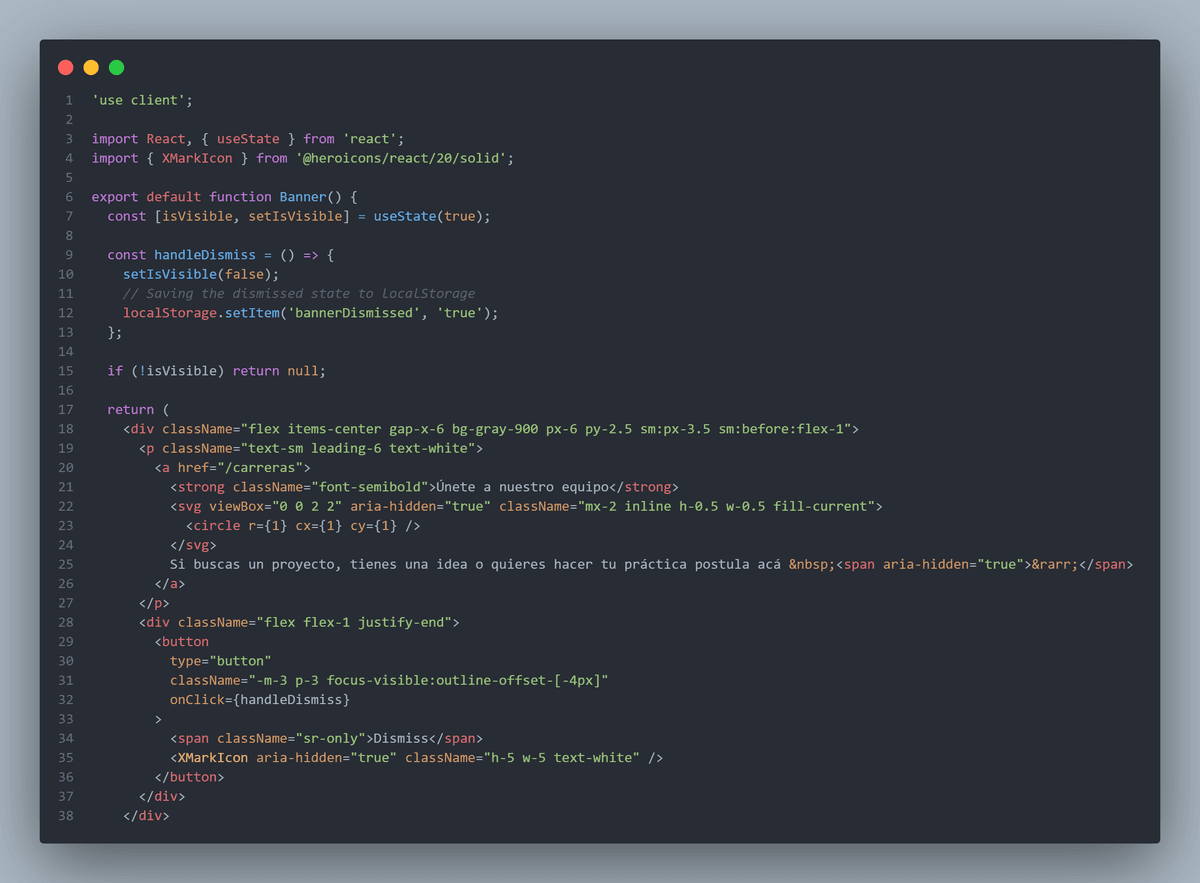 Código NextJS